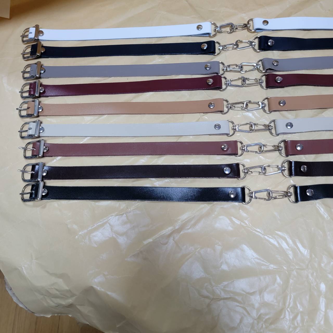 画像: 18mm撥水ショルダーシルバー金具